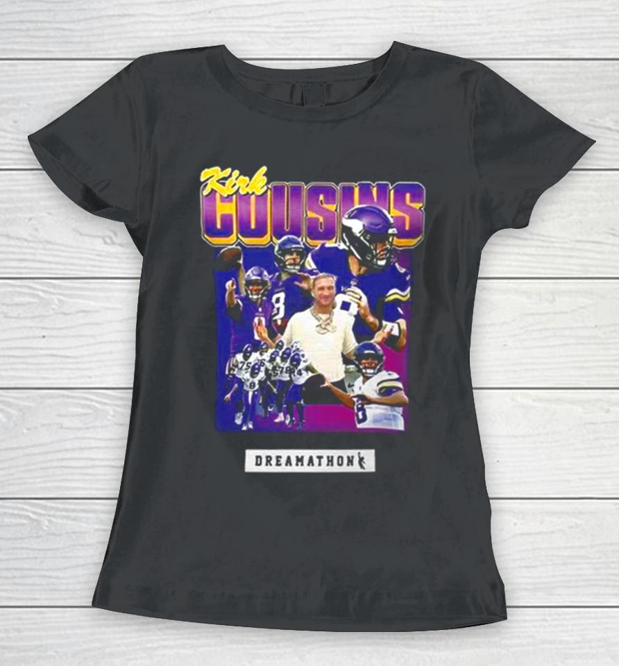 Vikings Kirk Cousins Dream Official Women T-Shirt