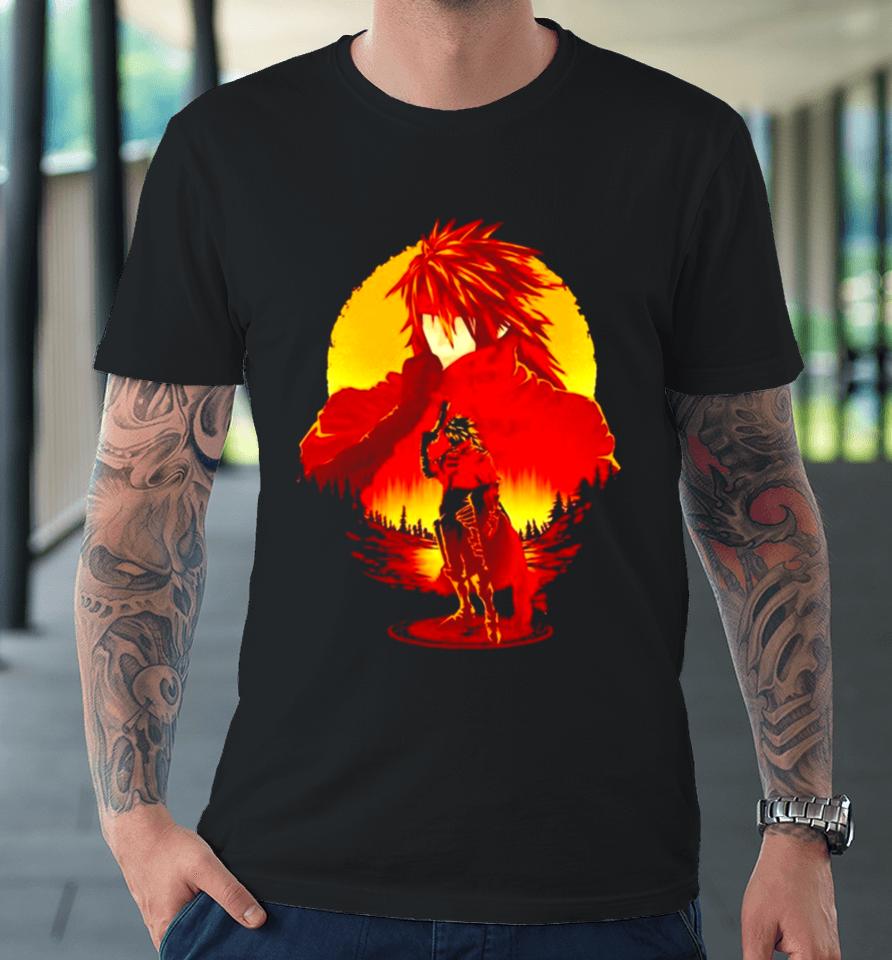 Vincent Valentine Final Fantasy Cerberus Keeper Premium T-Shirt