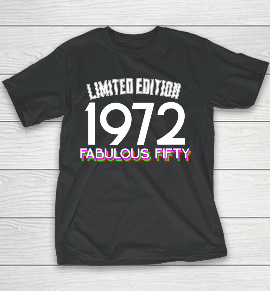Vintage 1972 50Th Gay Birthday Youth T-Shirt