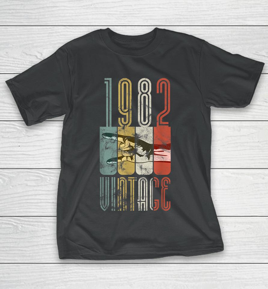 Vintage 1982 40Th Birthday 40 Years Old T-Shirt