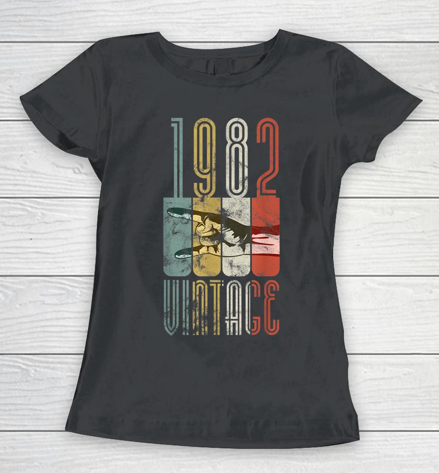 Vintage 1982 40Th Birthday 40 Years Old Women T-Shirt
