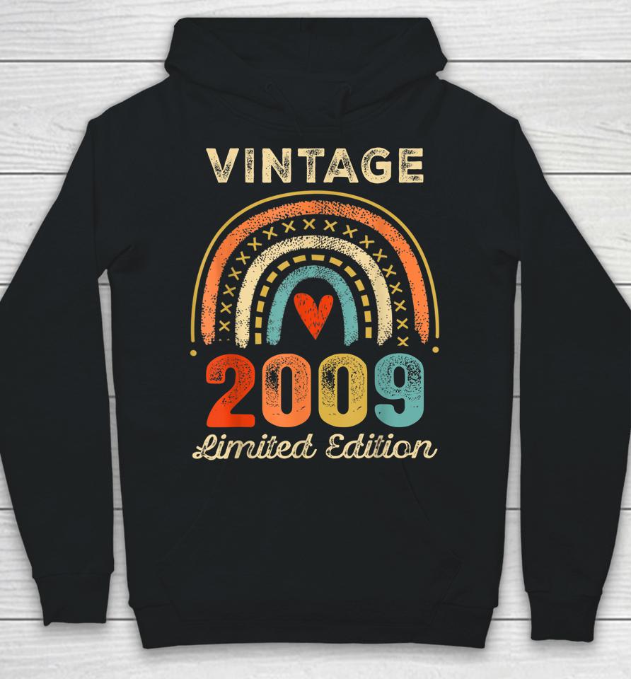 Vintage 2009 Limited Edition 13 Year Old Gifts 13Th Birthday Hoodie