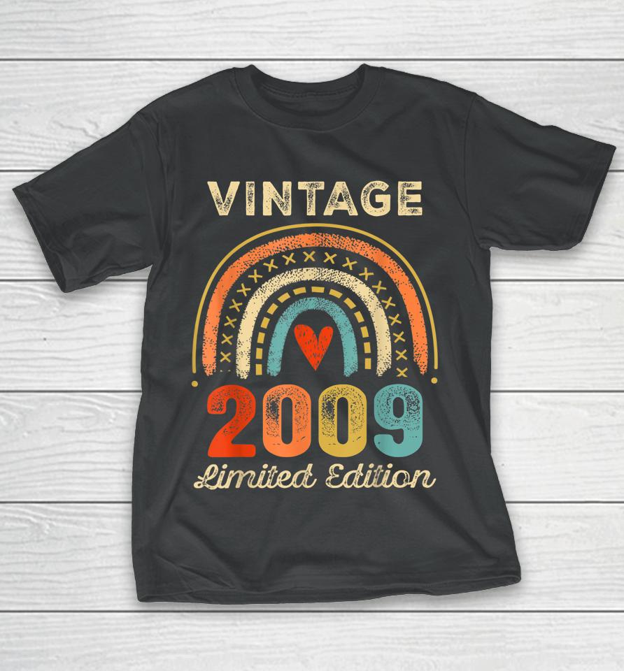 Vintage 2009 Limited Edition 13 Year Old Gifts 13Th Birthday T-Shirt