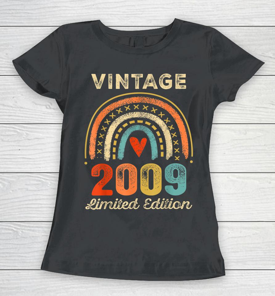 Vintage 2009 Limited Edition 13 Year Old Gifts 13Th Birthday Women T-Shirt