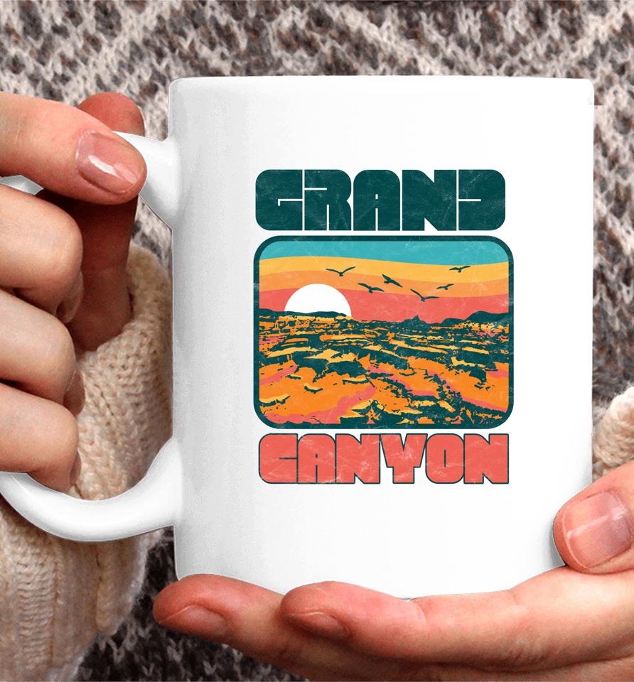 Vintage 80'S Grand Canyon Retro Vibe Graphic Coffee Mug