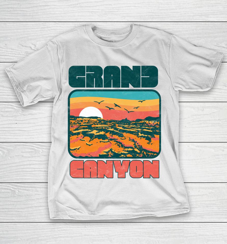 Vintage 80'S Grand Canyon Retro Vibe Graphic T-Shirt