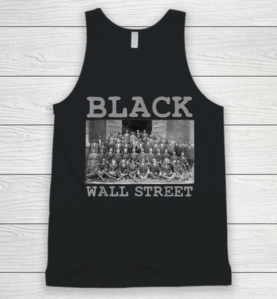 Vintage Black Business Black History Month Black Wall Street Unisex Tank Top