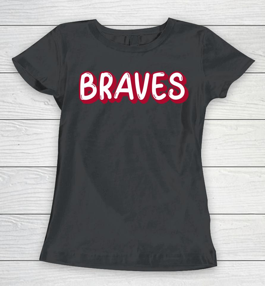 Vintage Braves Women T-Shirt