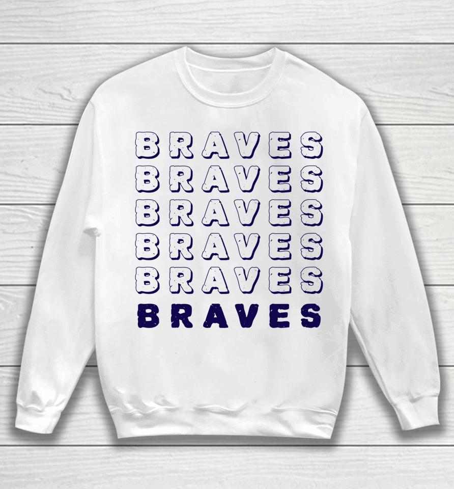 Vintage Braves Sweatshirt