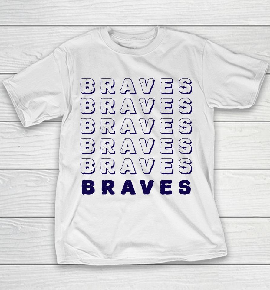 Vintage Braves Youth T-Shirt