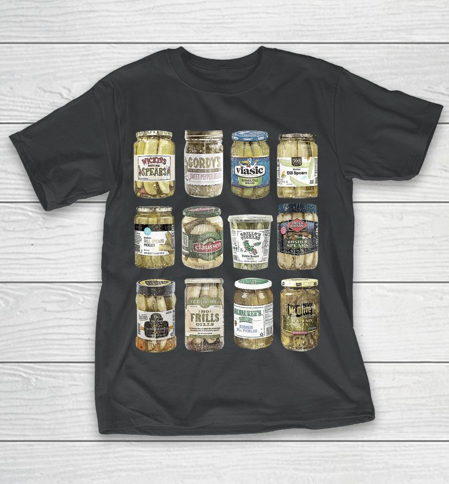 Vintage Canned Pickles Funny Pickle Lovers T-Shirt