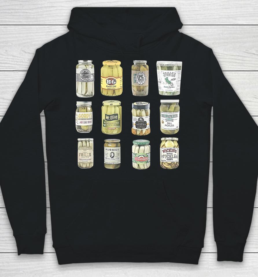 Vintage Canned Pickles Homemade Dill Pickles Gifts For Mom Hoodie