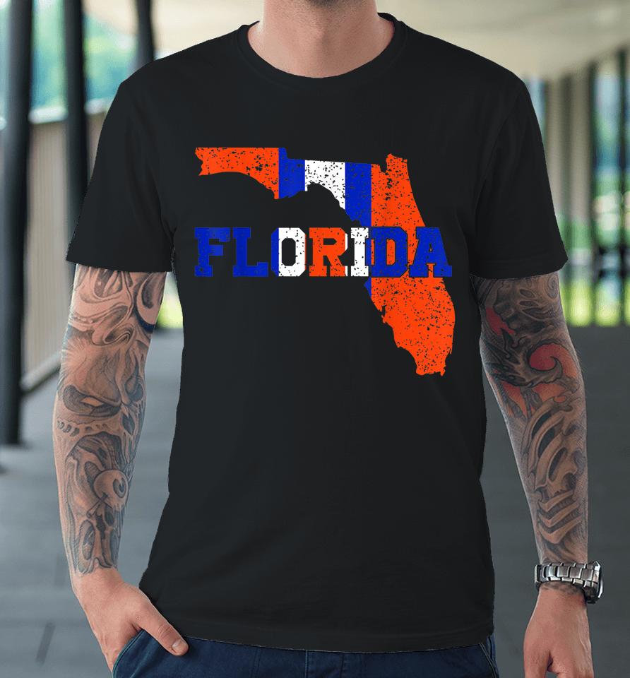 Vintage Florida Map Premium T-Shirt
