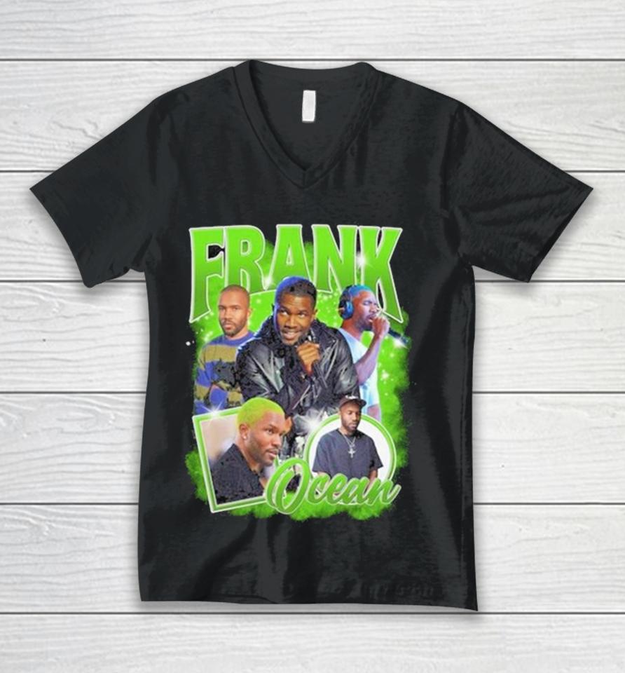 Vintage Frank Ocean Rap Music Unisex V-Neck T-Shirt