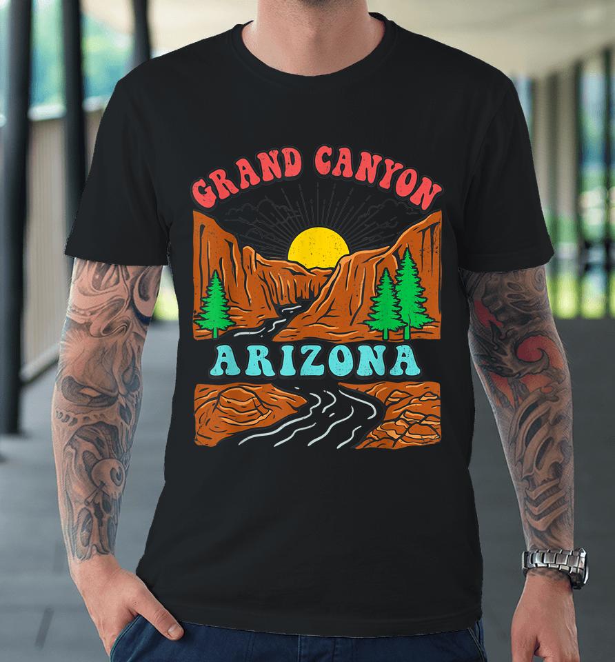Vintage Grand Canyon National Park Arizona Pride Mountain Premium T-Shirt