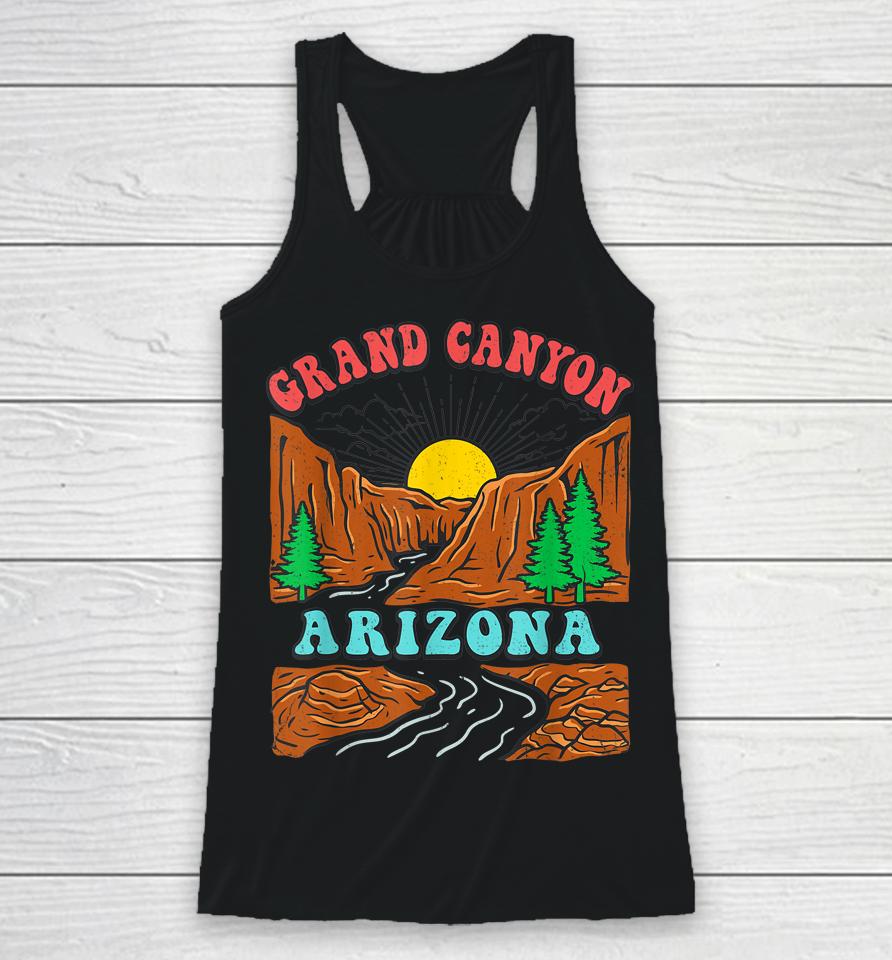 Vintage Grand Canyon National Park Arizona Pride Mountain Racerback Tank