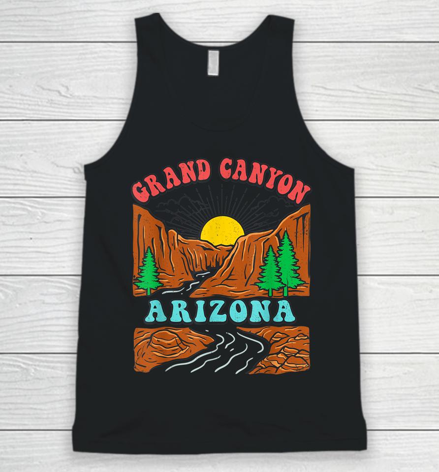 Vintage Grand Canyon National Park Arizona Pride Mountain Unisex Tank Top