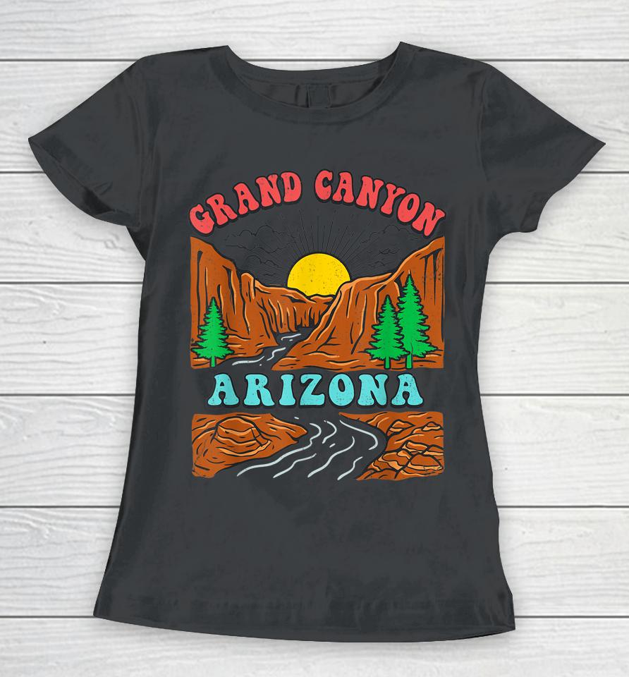 Vintage Grand Canyon National Park Arizona Pride Mountain Women T-Shirt