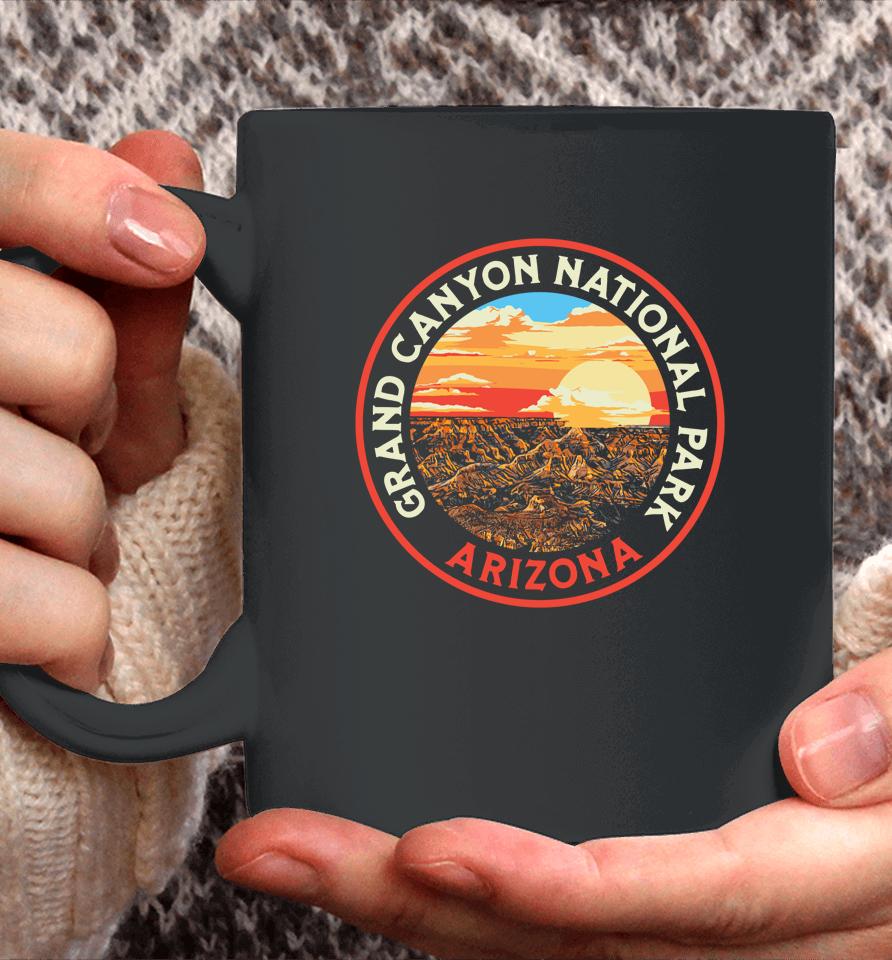 Vintage Grand Canyon National Park Retro 80S Graphic Coffee Mug