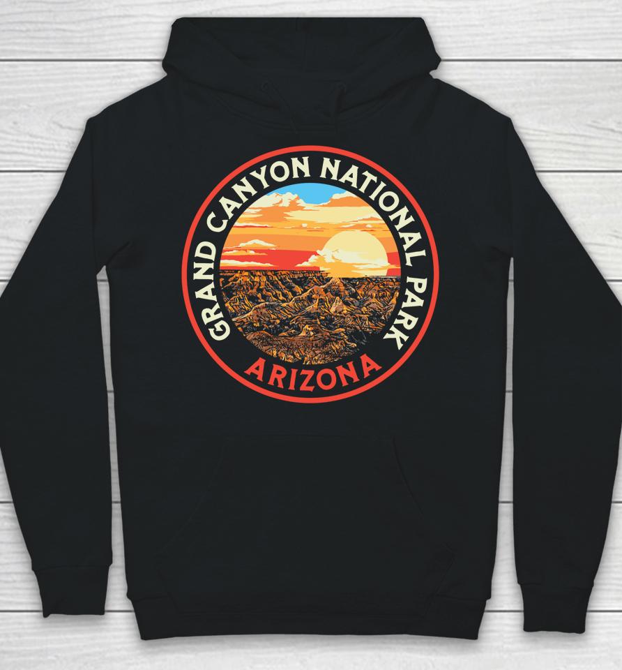 Vintage Grand Canyon National Park Retro 80S Graphic Hoodie