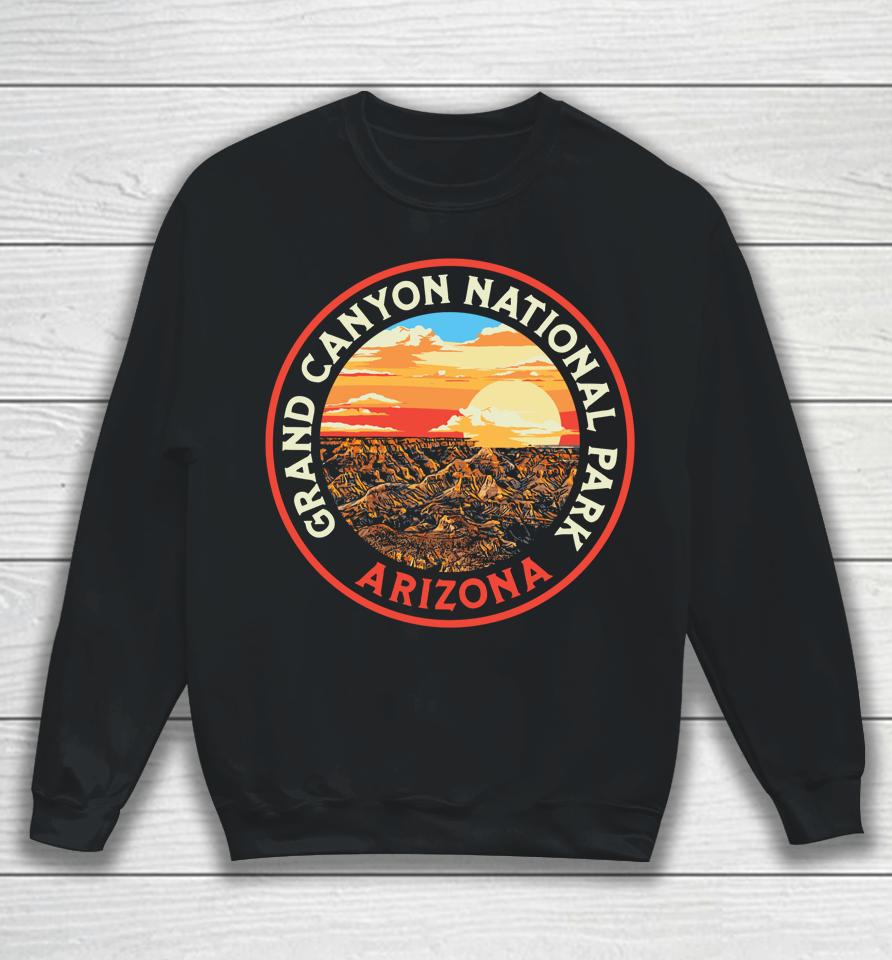 Vintage Grand Canyon National Park Retro 80S Graphic Sweatshirt