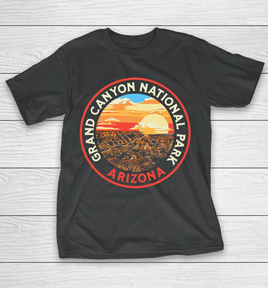 Vintage Grand Canyon National Park Retro 80S Graphic T-Shirt