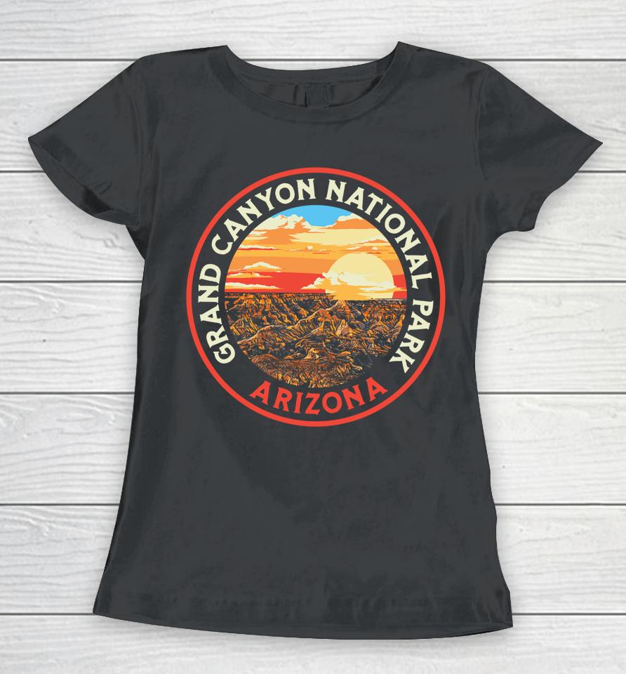 Vintage Grand Canyon National Park Retro 80S Graphic Women T-Shirt