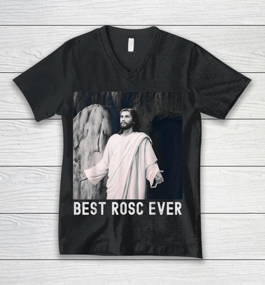 Vintage Happpy Easter Day Best Rosc Ever Doctor Nurse Unisex V-Neck T-Shirt