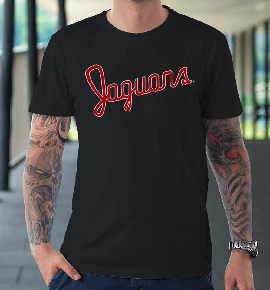 Vintage Iupui Jaguars Script Premium T-Shirt