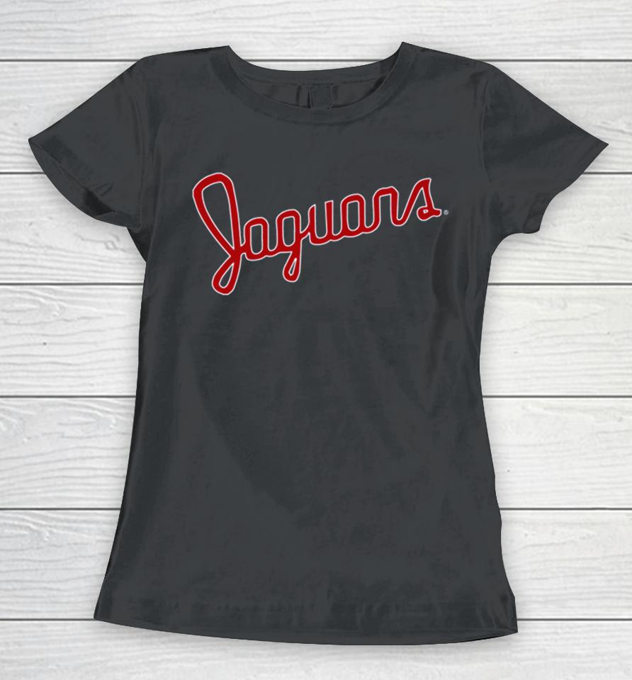 Vintage Iupui Jaguars Script Women T-Shirt