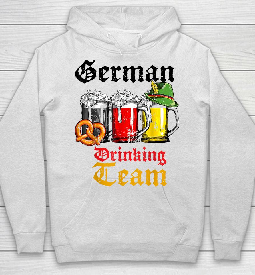 Vintage Oktoberfest Beer German Of Flag Hoodie