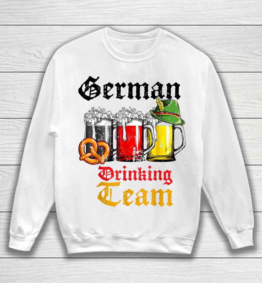 Vintage Oktoberfest Beer German Of Flag Sweatshirt