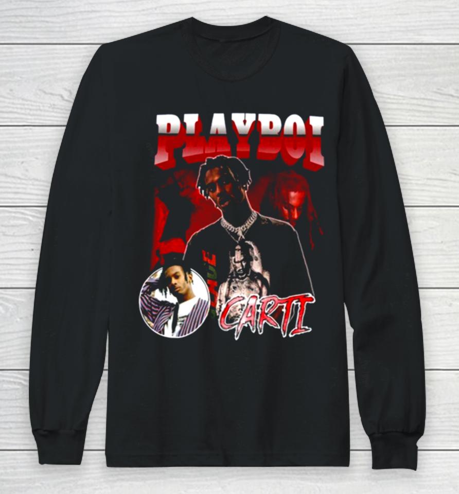 Vintage Playboi Carti Hiphop Long Sleeve T-Shirt
