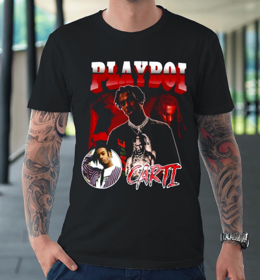 Vintage Playboi Carti Hiphop Premium T-Shirt