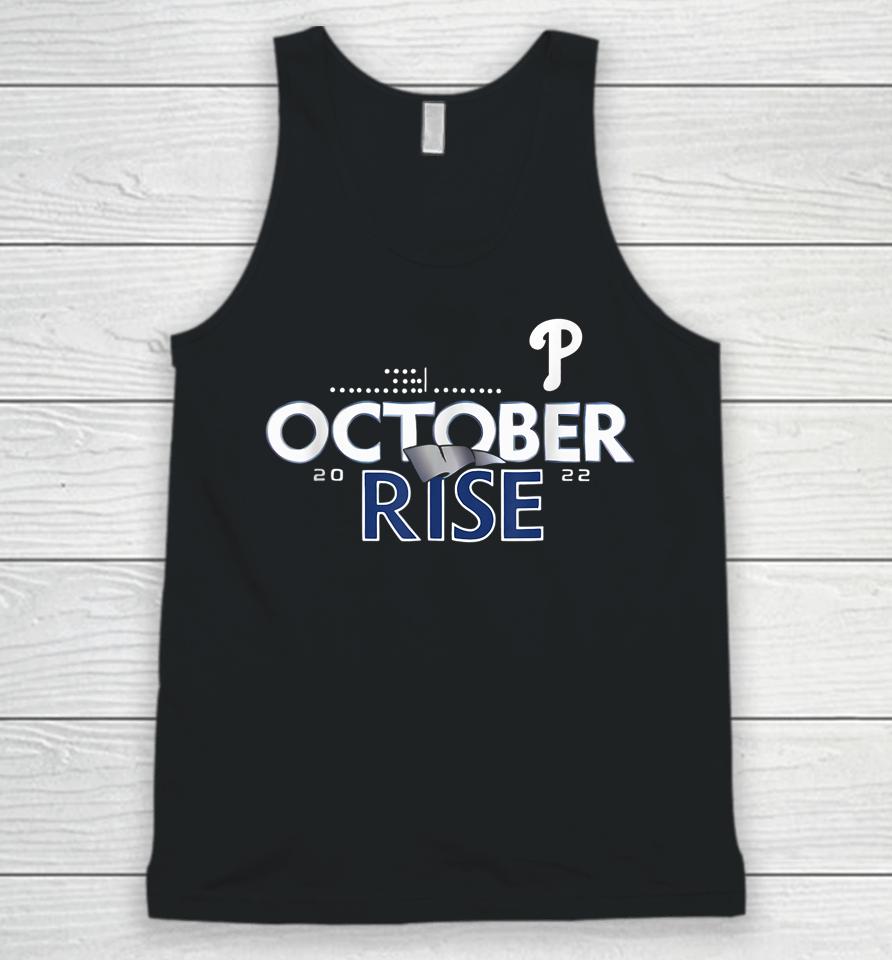 Vintage Red October Rise Phillies Unisex Tank Top