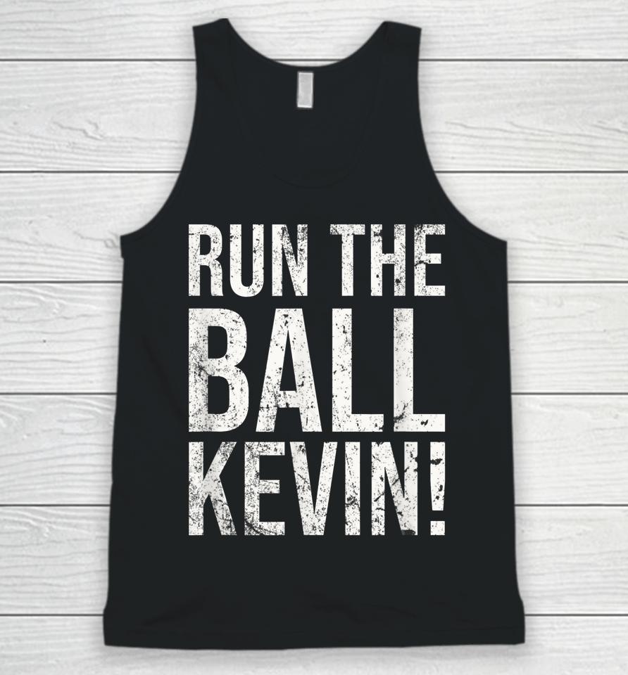 Vintage Run The Ball Kevin Unisex Tank Top