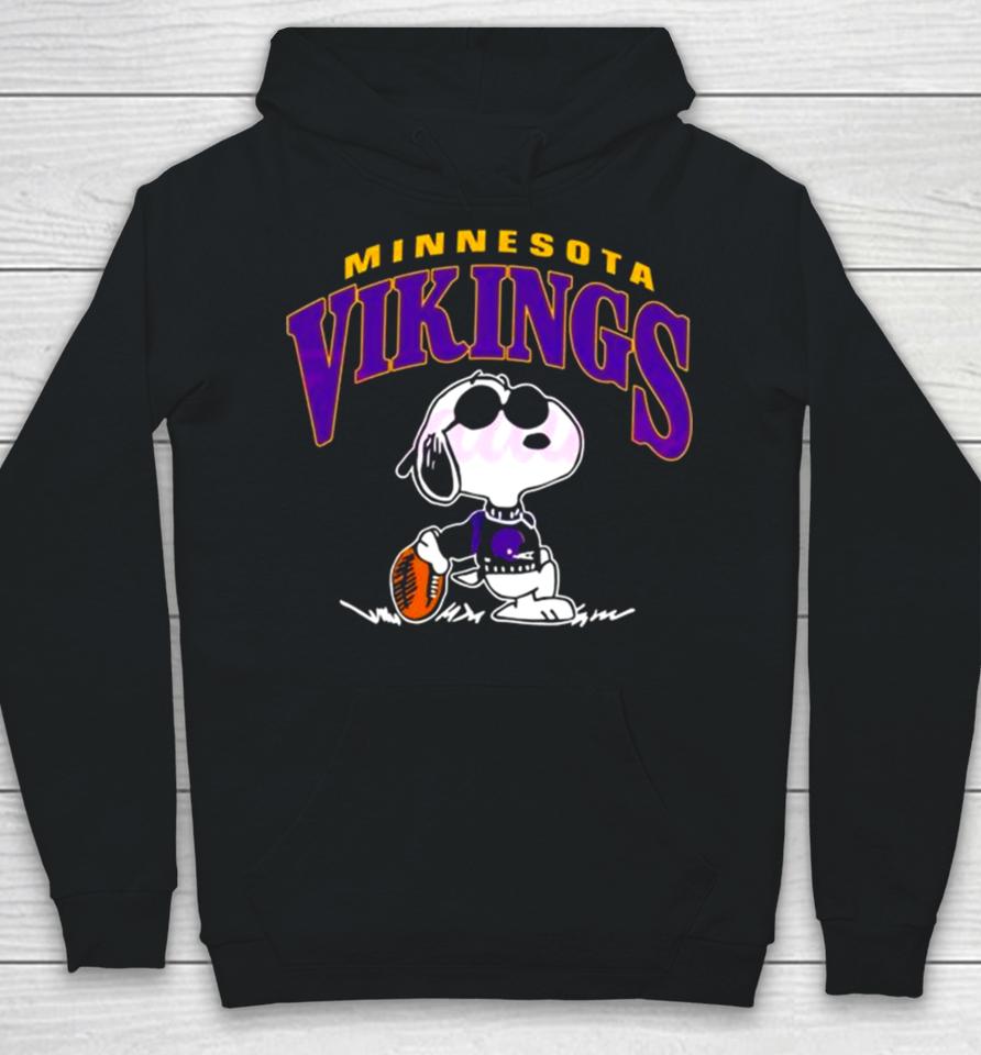 Vintage Snoopy Football Minnesota Vikings Nfl 2023 Hoodie