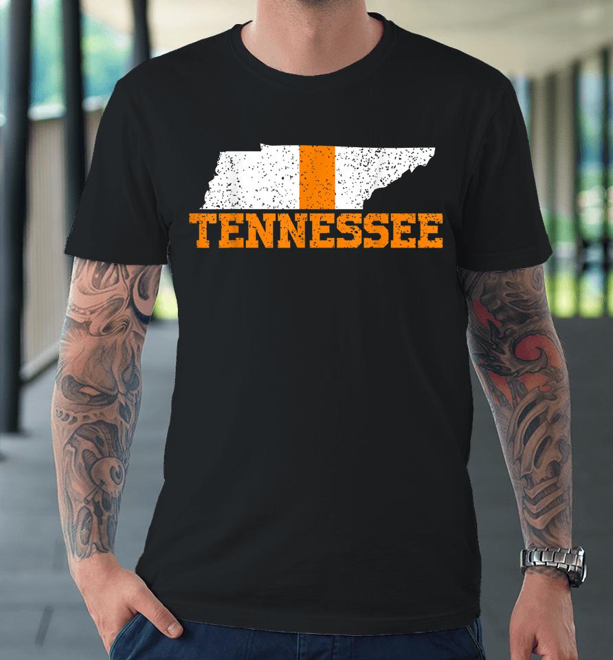 Vintage Tennessee Map Premium T-Shirt