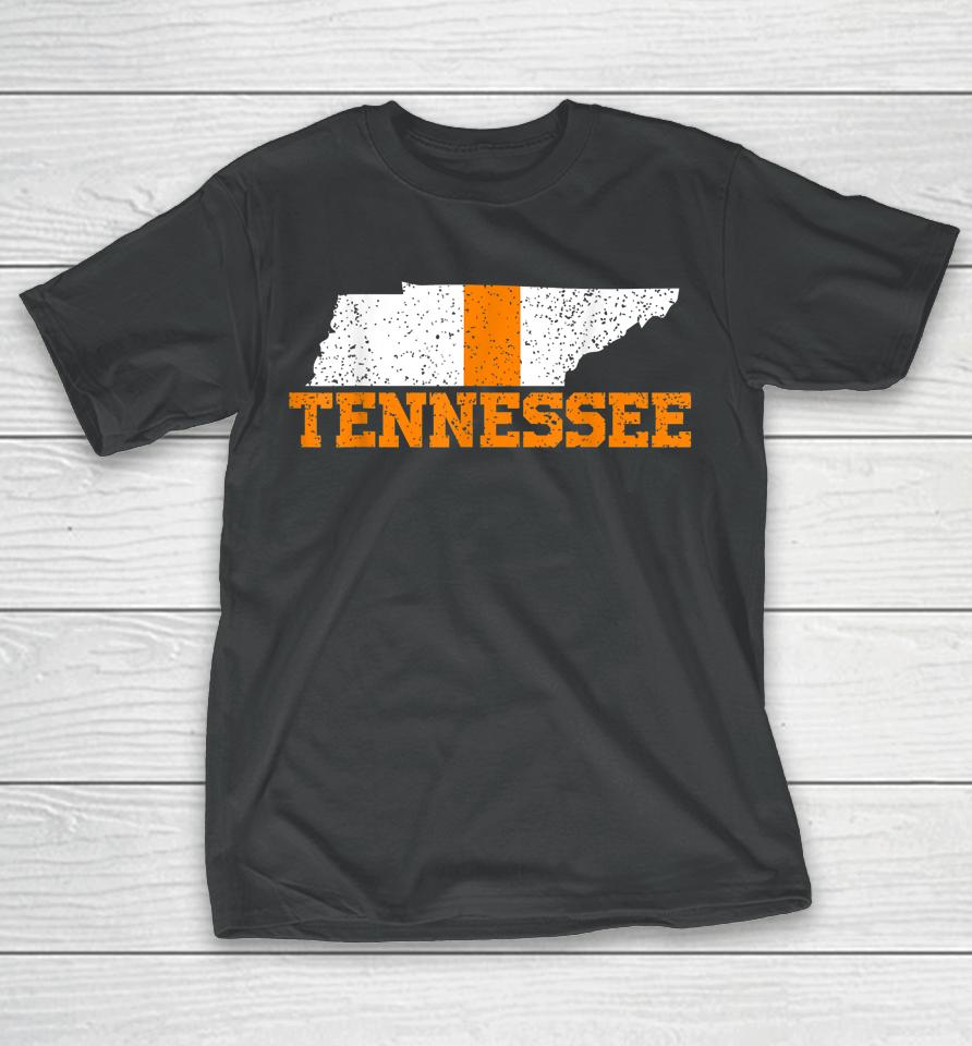 Vintage Tennessee Map T-Shirt