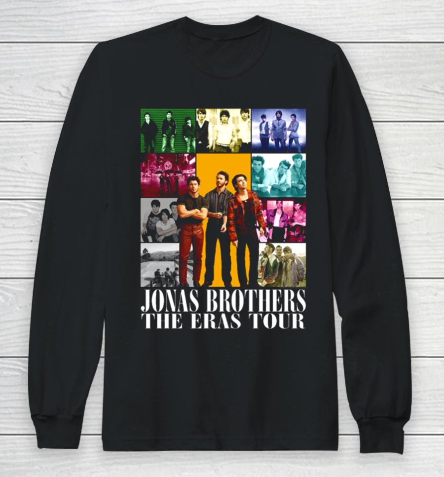 Vintage The Tour 2023 Jonas Brothers Jb The Album Waffle House Long Sleeve T-Shirt