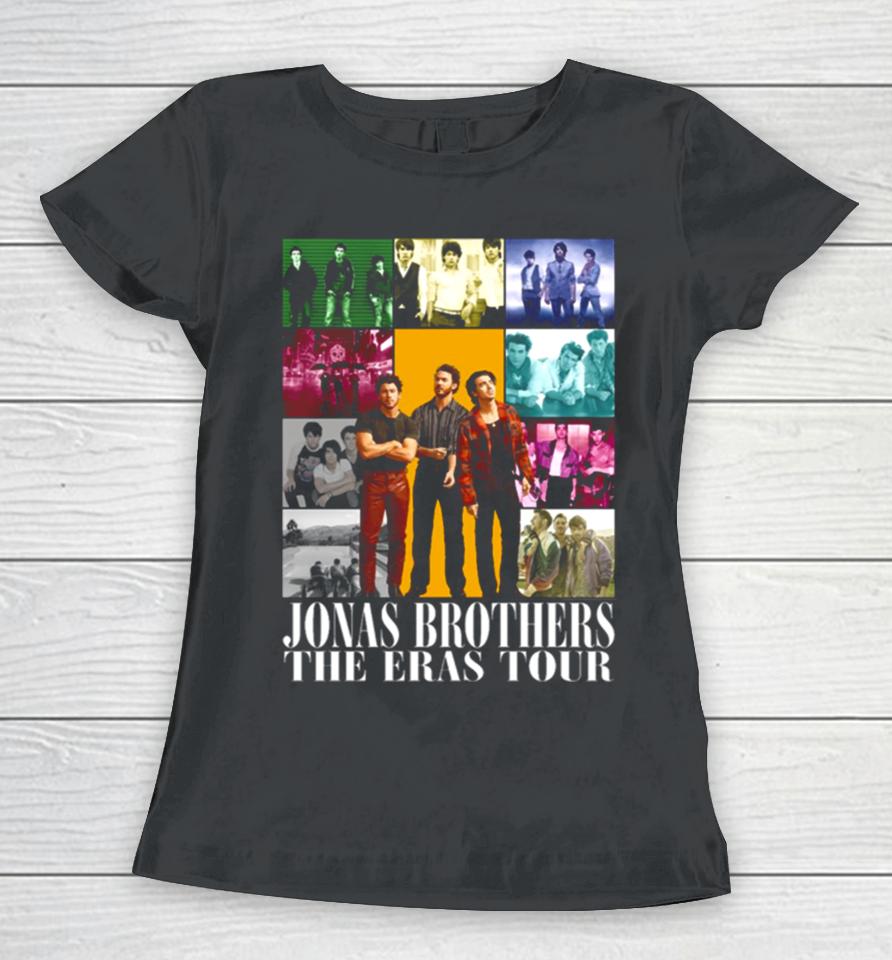 Vintage The Tour 2023 Jonas Brothers Jb The Album Waffle House Women T-Shirt