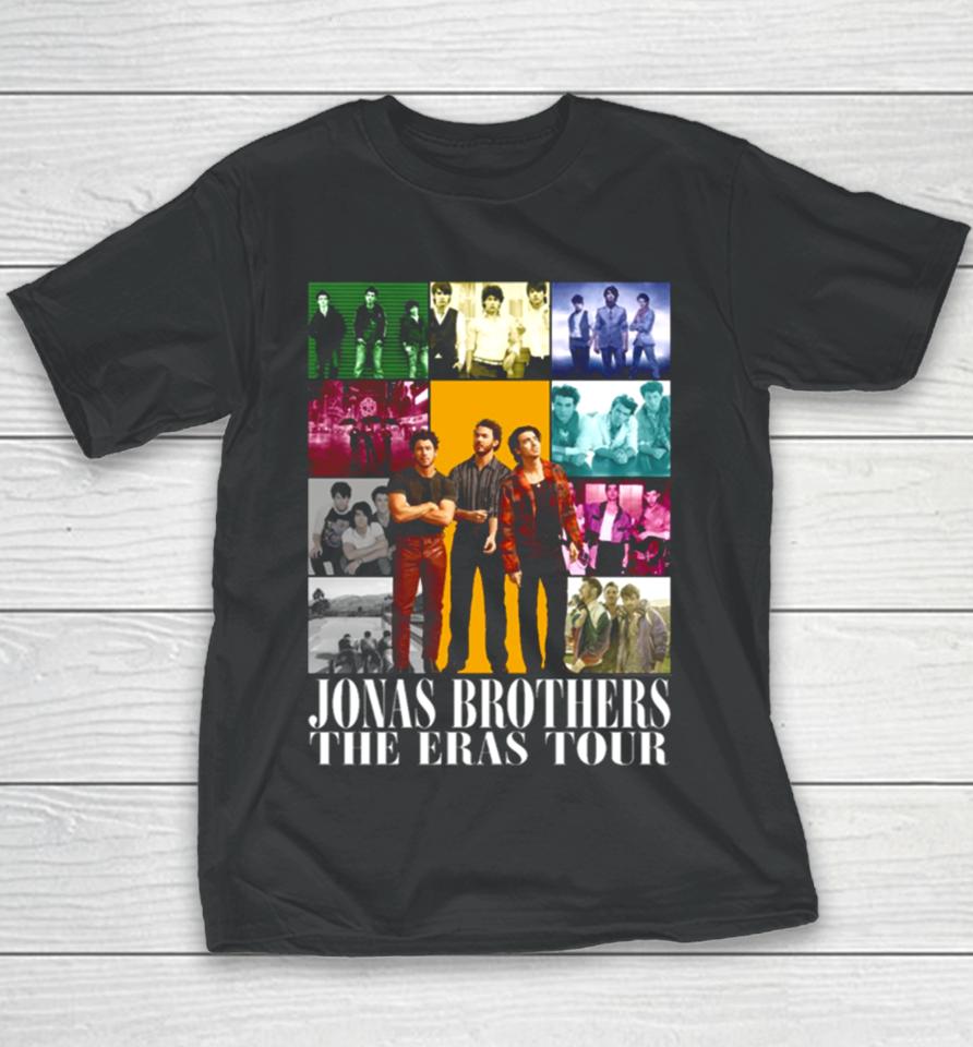 Vintage The Tour 2023 Jonas Brothers Jb The Album Waffle House Youth T-Shirt
