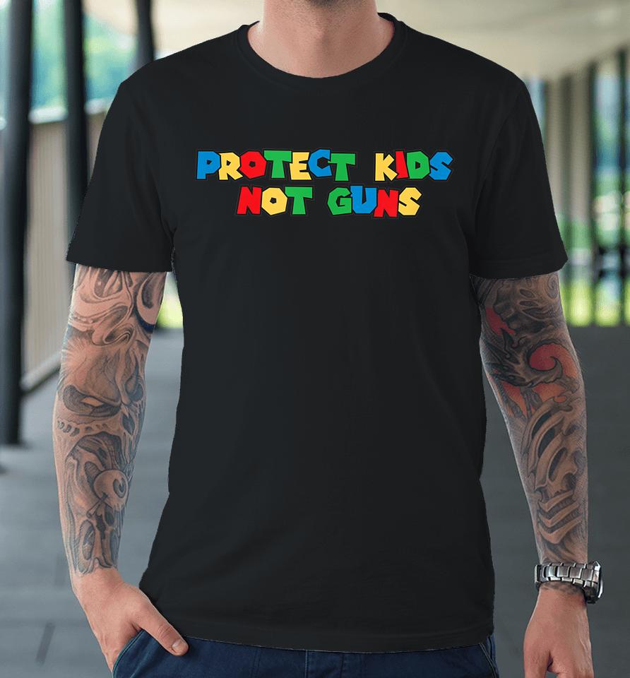Vintage Video Game Protect Kids Not Guns Premium T-Shirt