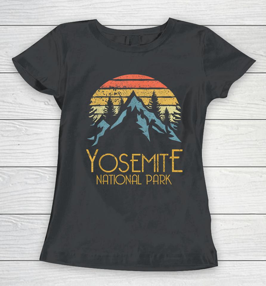 Vintage Yosemite National Park Women T-Shirt