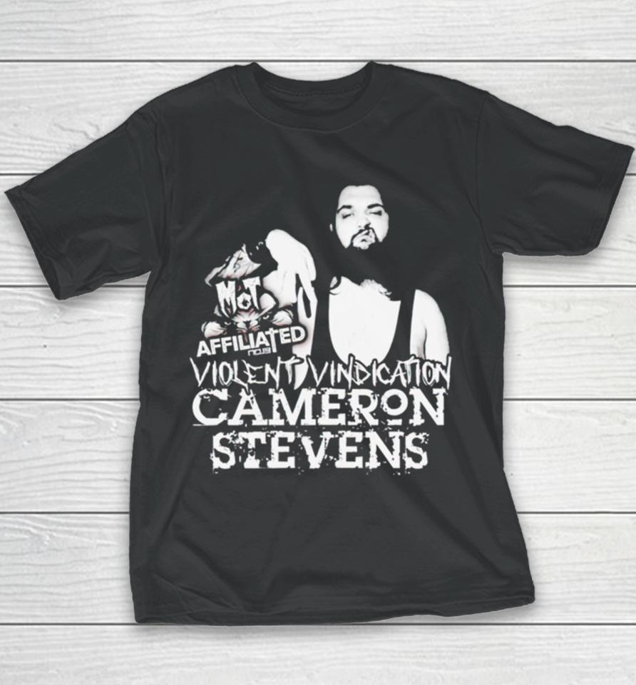 Violent Vindication Cameron Stevens Youth T-Shirt