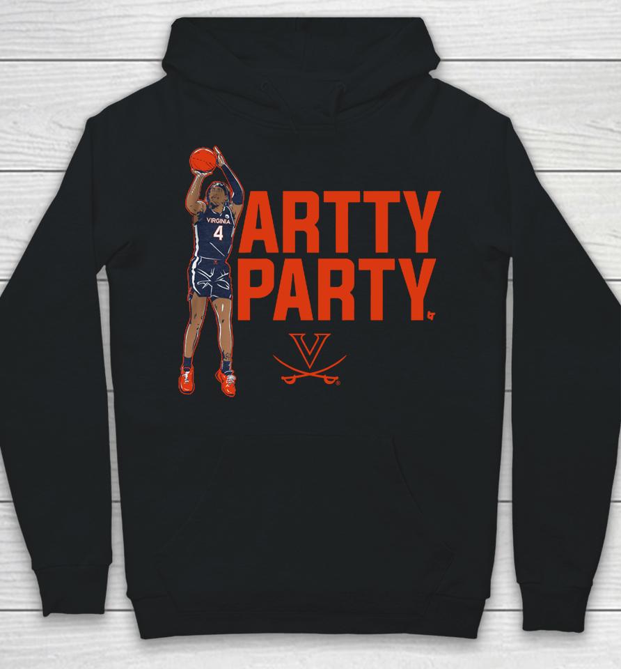 Virginia Basketball Armaan Franklin Artty Party Hoodie