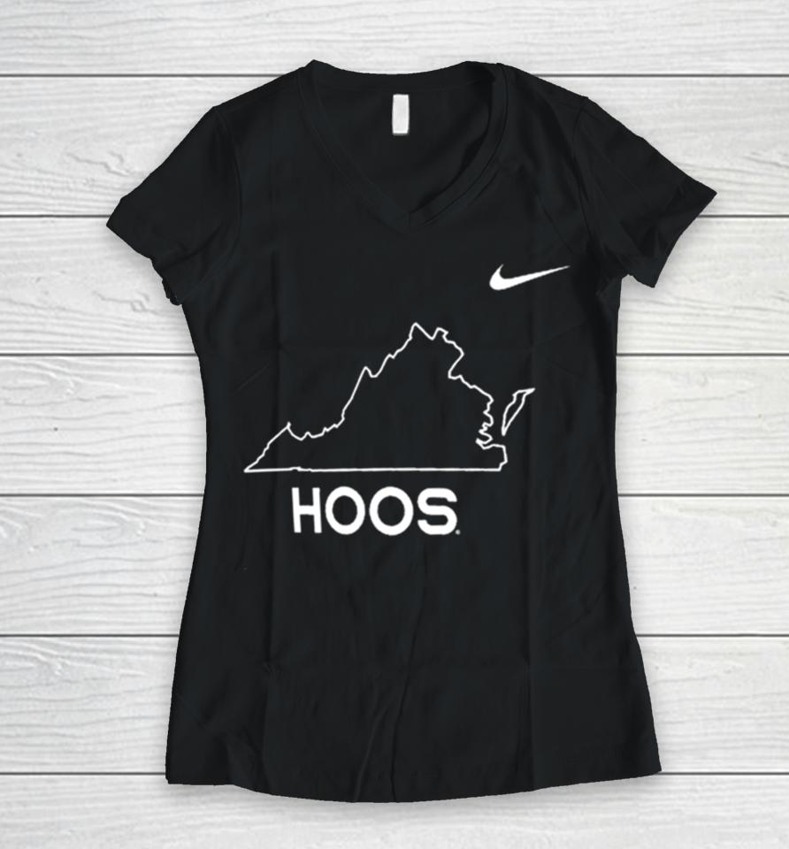 Virginia Cavaliers Nike Core Women V-Neck T-Shirt