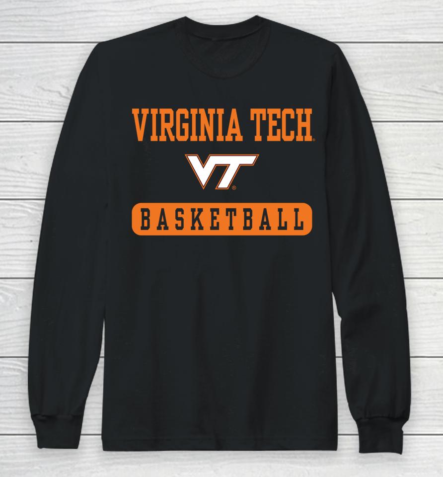 Virginia Tech Hokies Basketball Long Sleeve T-Shirt