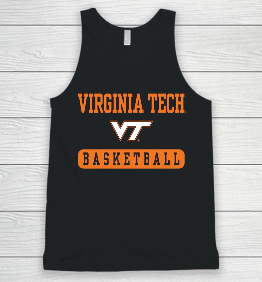 Virginia Tech Hokies Basketball Unisex Tank Top
