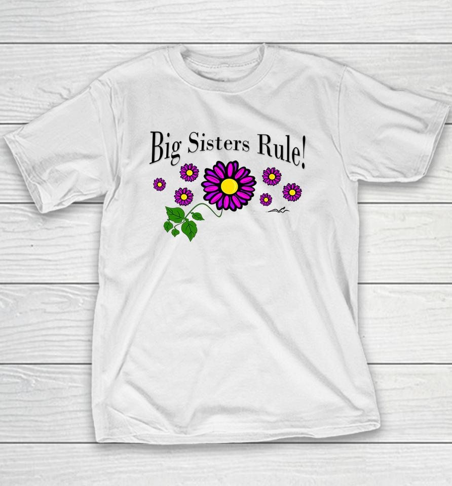 Virginia Wright Big Sisters Rule Youth T-Shirt